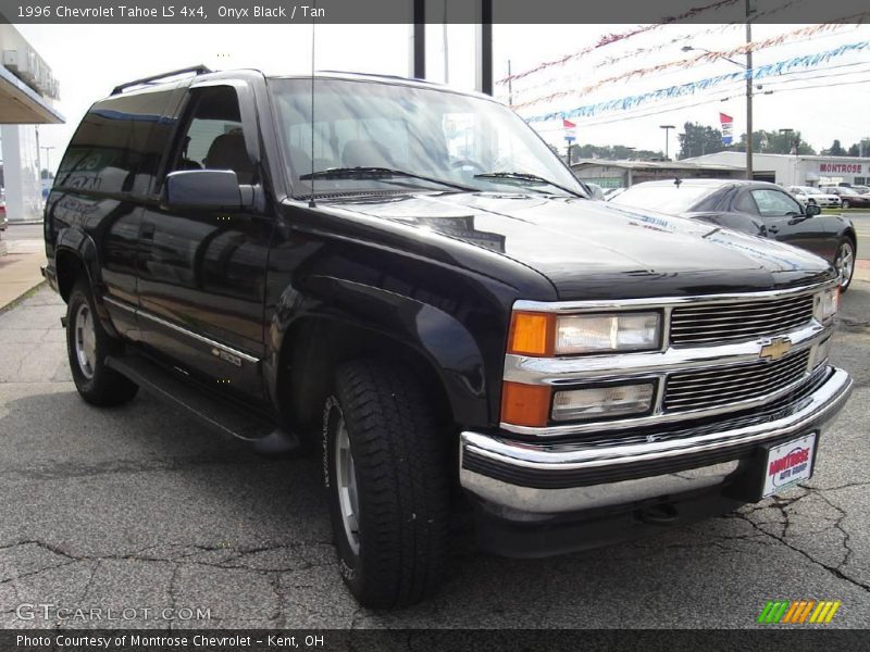 Onyx Black / Tan 1996 Chevrolet Tahoe LS 4x4