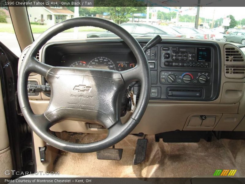 Onyx Black / Tan 1996 Chevrolet Tahoe LS 4x4