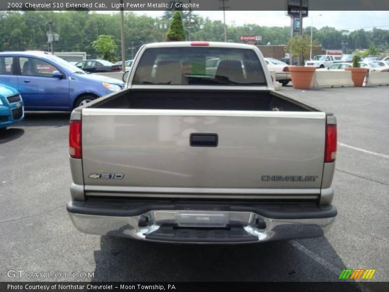 Light Pewter Metallic / Graphite 2002 Chevrolet S10 Extended Cab