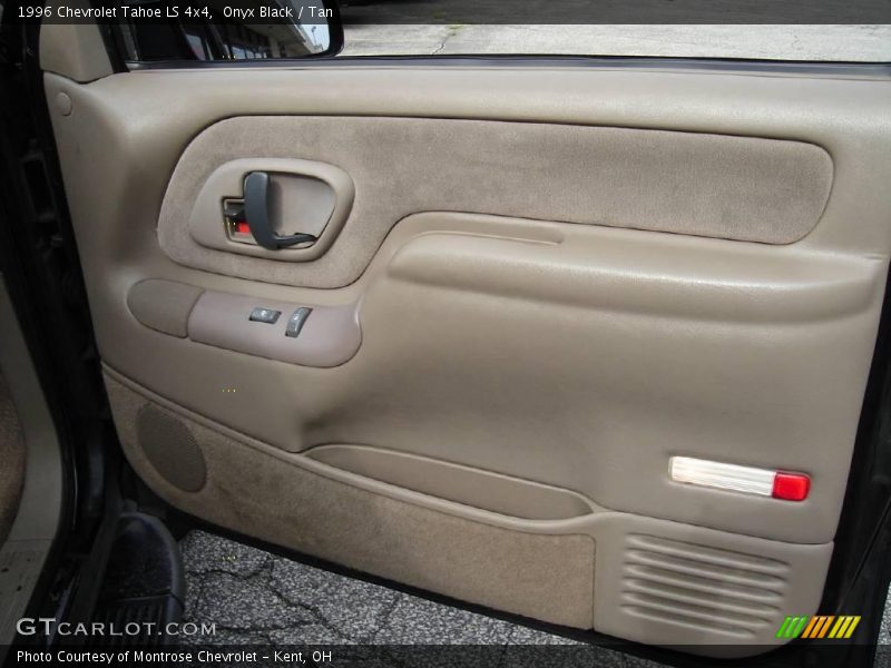 Onyx Black / Tan 1996 Chevrolet Tahoe LS 4x4