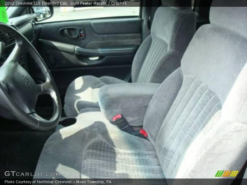 Light Pewter Metallic / Graphite 2002 Chevrolet S10 Extended Cab