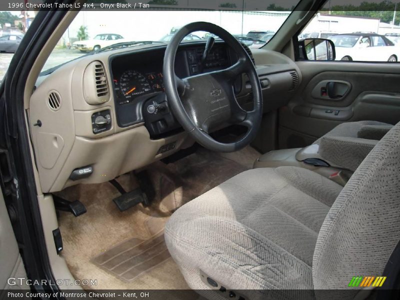 Onyx Black / Tan 1996 Chevrolet Tahoe LS 4x4