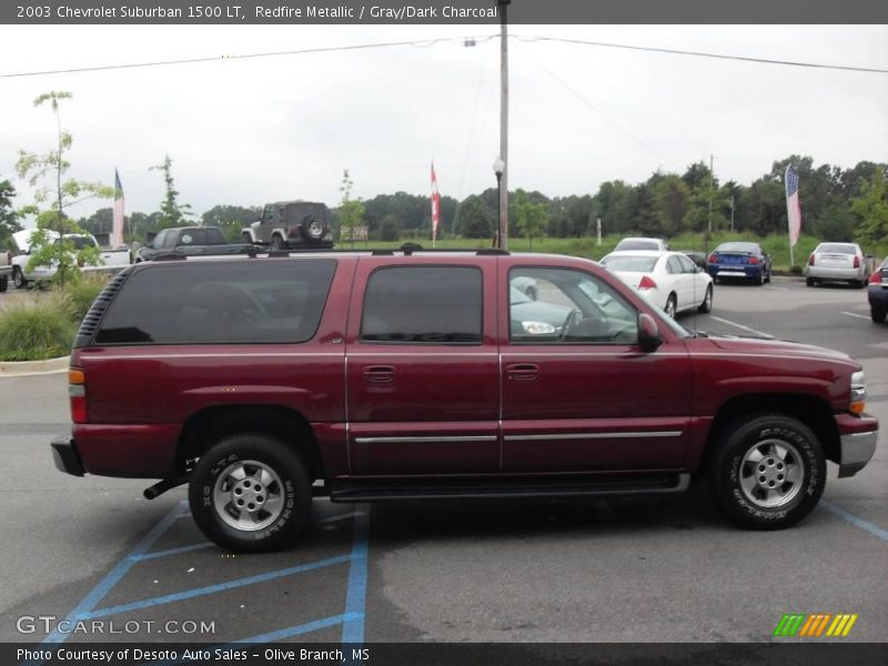 Redfire Metallic / Gray/Dark Charcoal 2003 Chevrolet Suburban 1500 LT