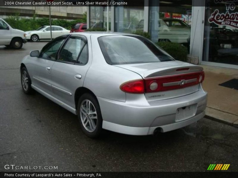 Ultra Silver Metallic / Graphite 2004 Chevrolet Cavalier LS Sport Sedan