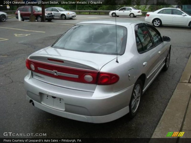 Ultra Silver Metallic / Graphite 2004 Chevrolet Cavalier LS Sport Sedan