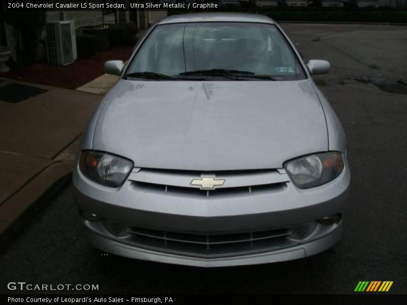 Ultra Silver Metallic / Graphite 2004 Chevrolet Cavalier LS Sport Sedan