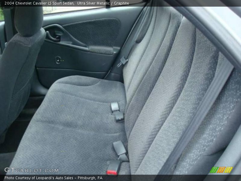 Ultra Silver Metallic / Graphite 2004 Chevrolet Cavalier LS Sport Sedan