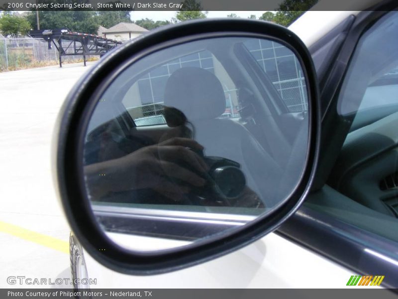 Stone White / Dark Slate Gray 2006 Chrysler Sebring Sedan