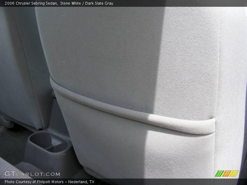 Stone White / Dark Slate Gray 2006 Chrysler Sebring Sedan