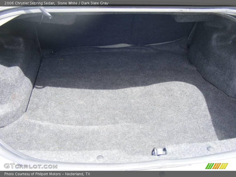 Stone White / Dark Slate Gray 2006 Chrysler Sebring Sedan