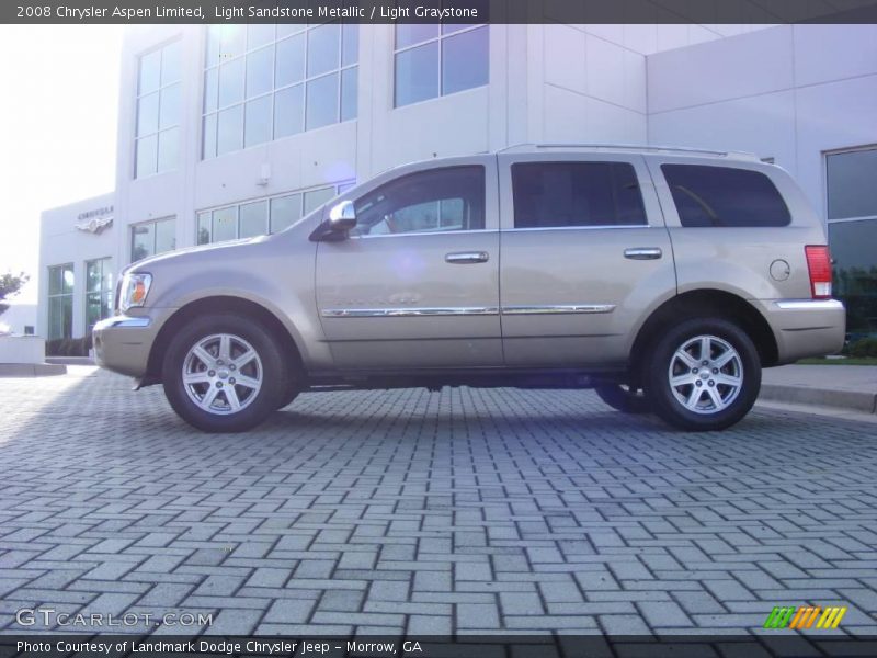 Light Sandstone Metallic / Light Graystone 2008 Chrysler Aspen Limited