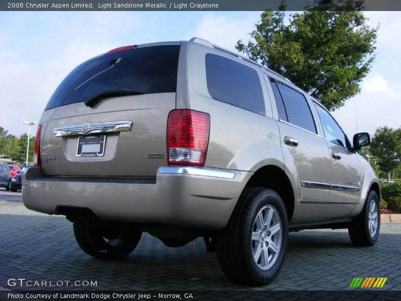 Light Sandstone Metallic / Light Graystone 2008 Chrysler Aspen Limited