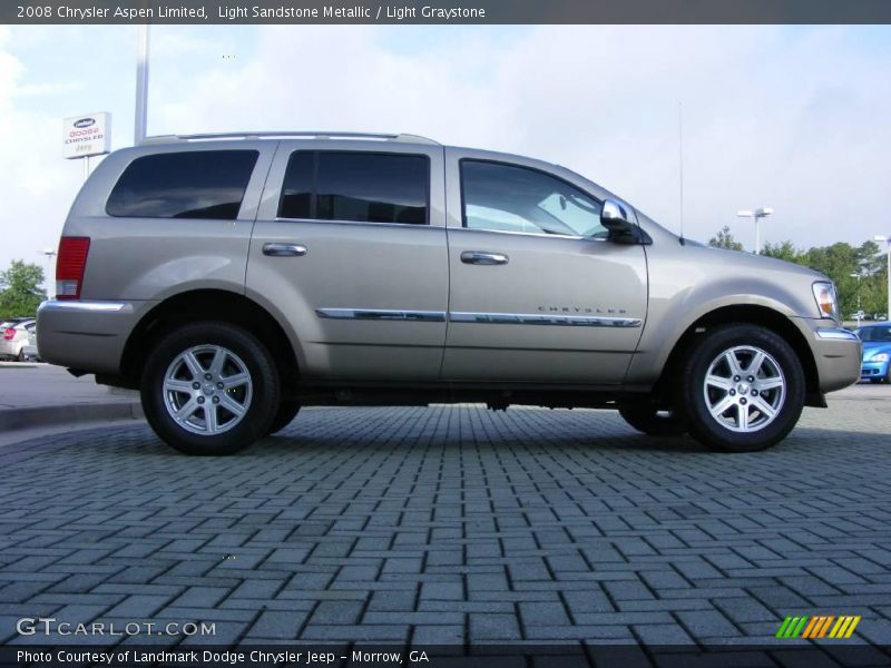Light Sandstone Metallic / Light Graystone 2008 Chrysler Aspen Limited