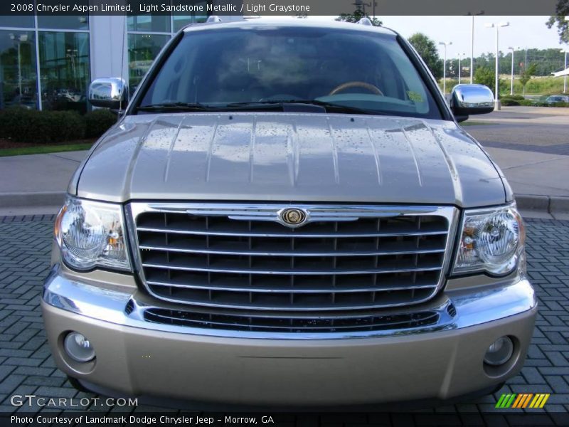 Light Sandstone Metallic / Light Graystone 2008 Chrysler Aspen Limited