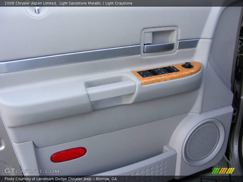 Light Sandstone Metallic / Light Graystone 2008 Chrysler Aspen Limited