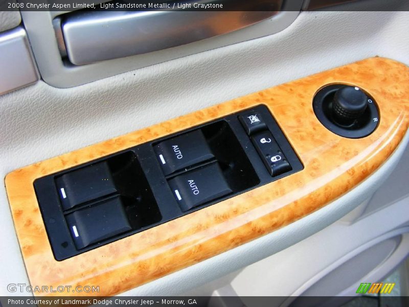 Light Sandstone Metallic / Light Graystone 2008 Chrysler Aspen Limited