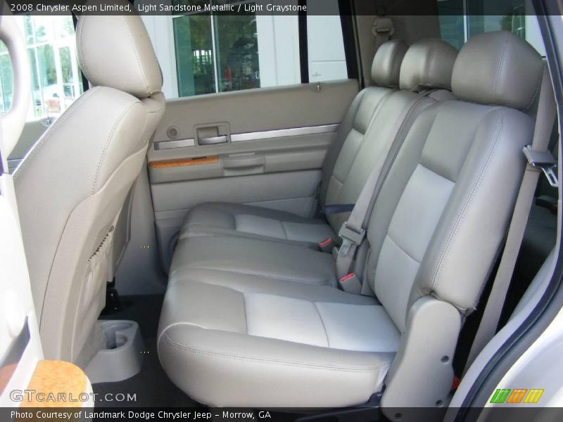 Light Sandstone Metallic / Light Graystone 2008 Chrysler Aspen Limited