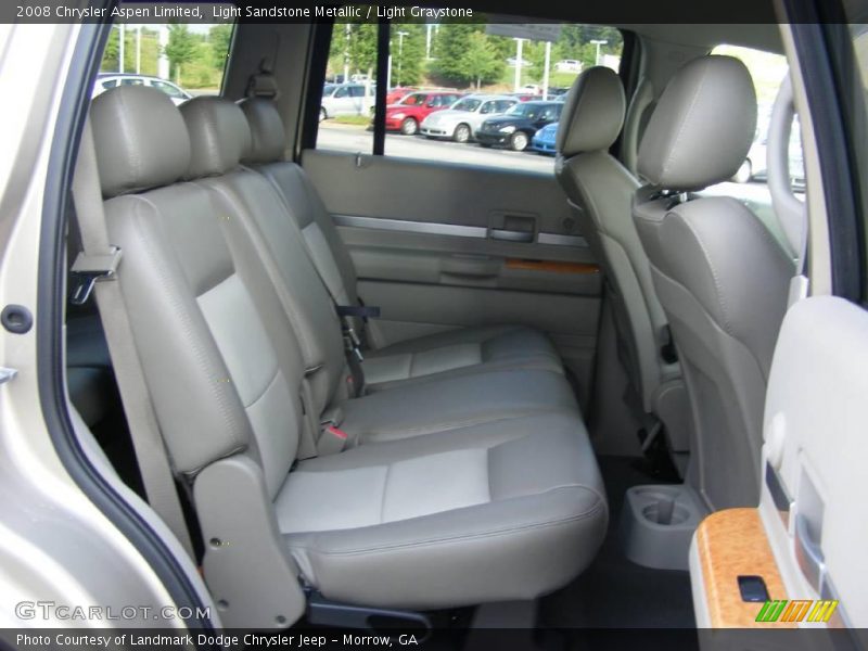 Light Sandstone Metallic / Light Graystone 2008 Chrysler Aspen Limited