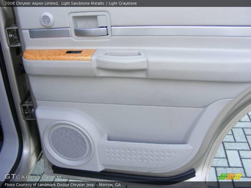 Light Sandstone Metallic / Light Graystone 2008 Chrysler Aspen Limited