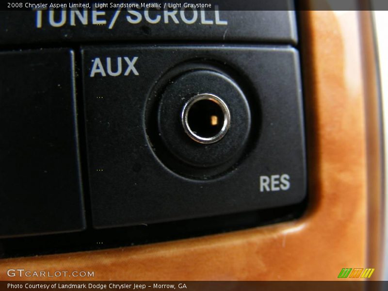 Light Sandstone Metallic / Light Graystone 2008 Chrysler Aspen Limited