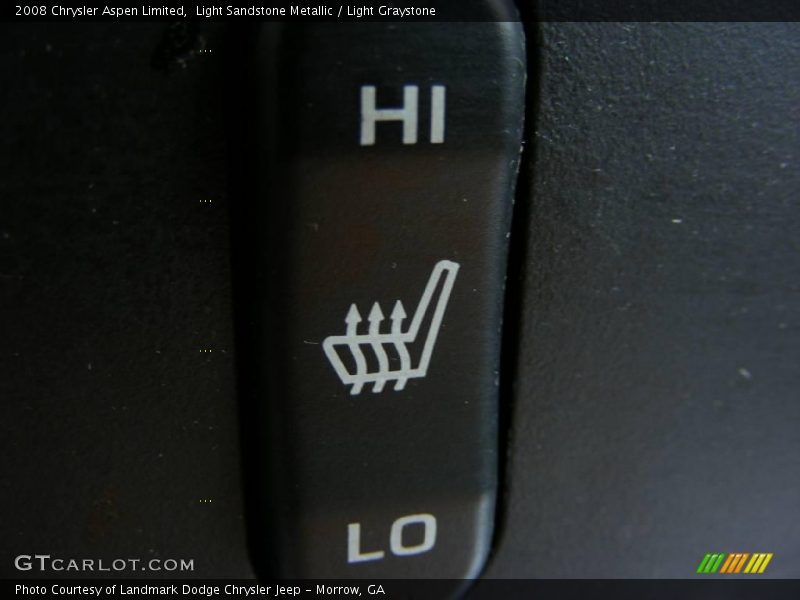 Light Sandstone Metallic / Light Graystone 2008 Chrysler Aspen Limited