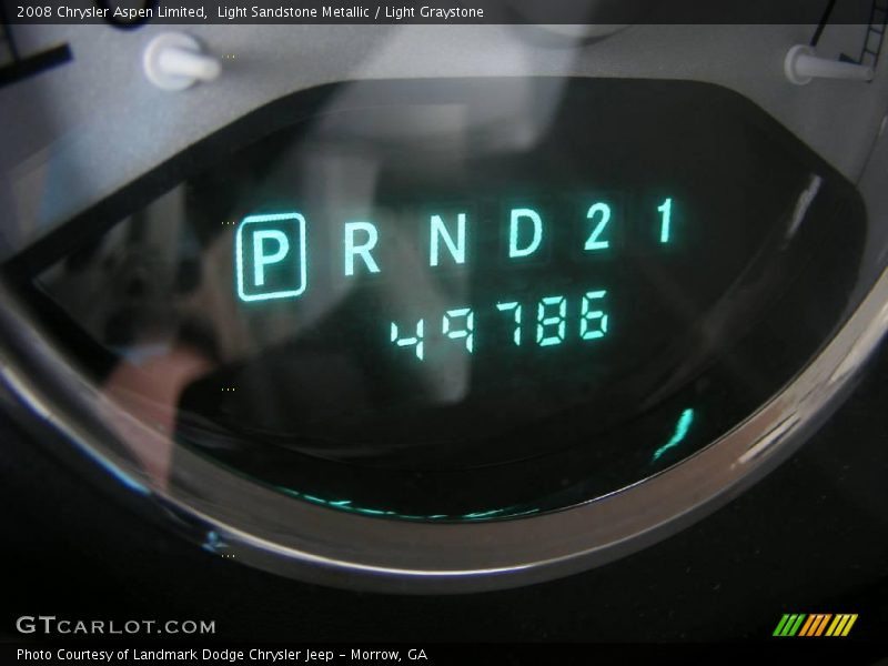 Light Sandstone Metallic / Light Graystone 2008 Chrysler Aspen Limited