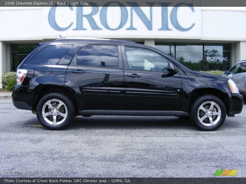 Black / Light Gray 2008 Chevrolet Equinox LT