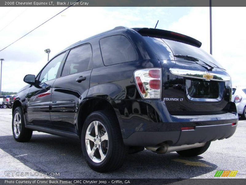 Black / Light Gray 2008 Chevrolet Equinox LT