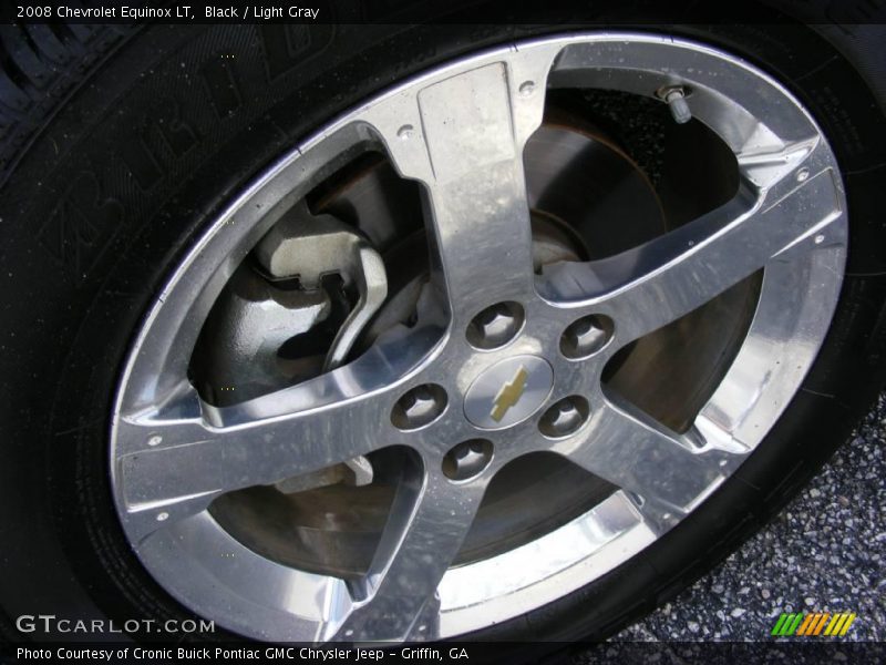 Black / Light Gray 2008 Chevrolet Equinox LT