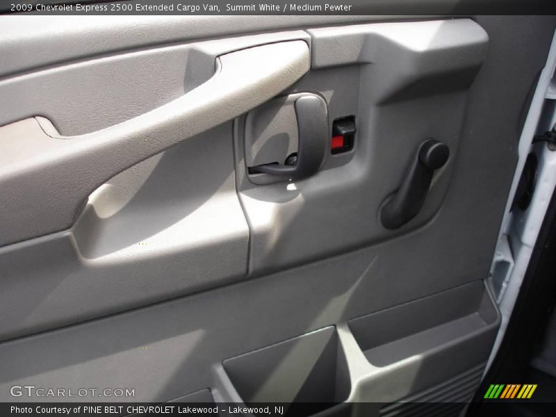 Summit White / Medium Pewter 2009 Chevrolet Express 2500 Extended Cargo Van