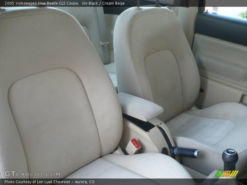 Uni Black / Cream Beige 2005 Volkswagen New Beetle GLS Coupe