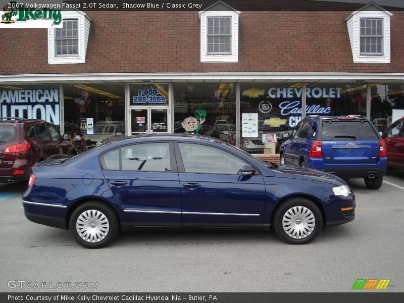 Shadow Blue / Classic Grey 2007 Volkswagen Passat 2.0T Sedan
