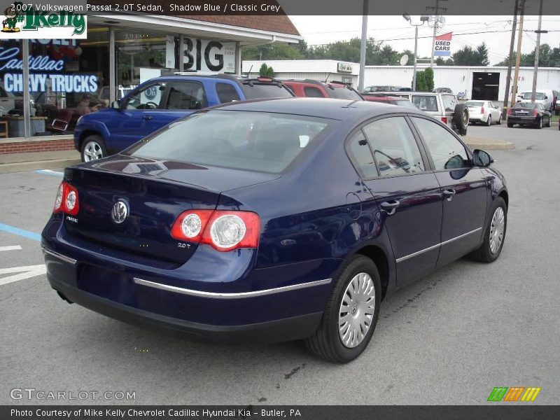 Shadow Blue / Classic Grey 2007 Volkswagen Passat 2.0T Sedan