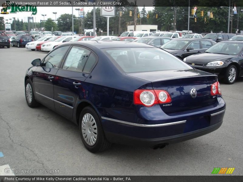 Shadow Blue / Classic Grey 2007 Volkswagen Passat 2.0T Sedan