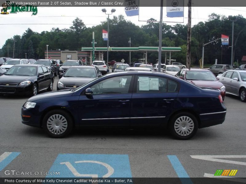 Shadow Blue / Classic Grey 2007 Volkswagen Passat 2.0T Sedan