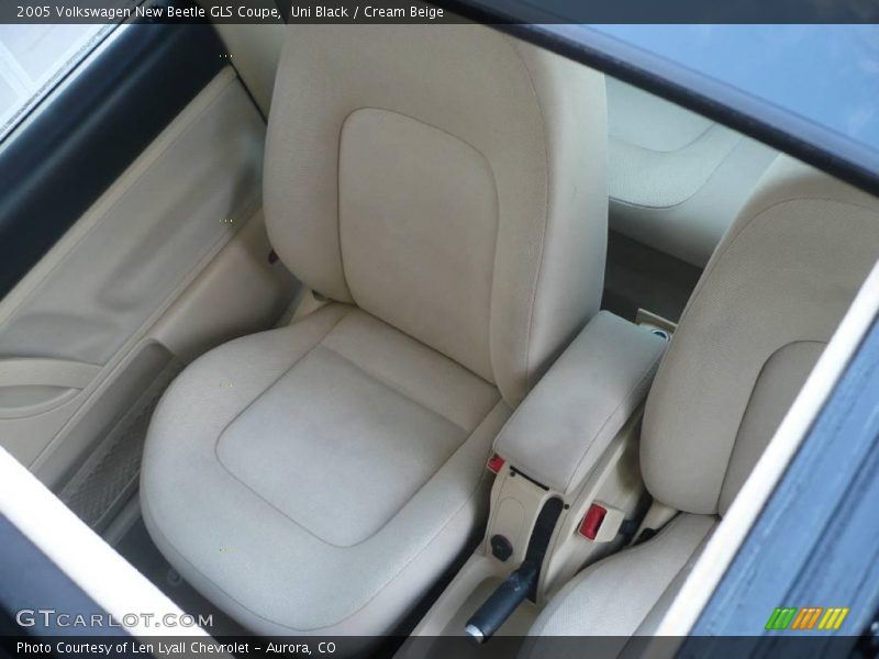 Uni Black / Cream Beige 2005 Volkswagen New Beetle GLS Coupe