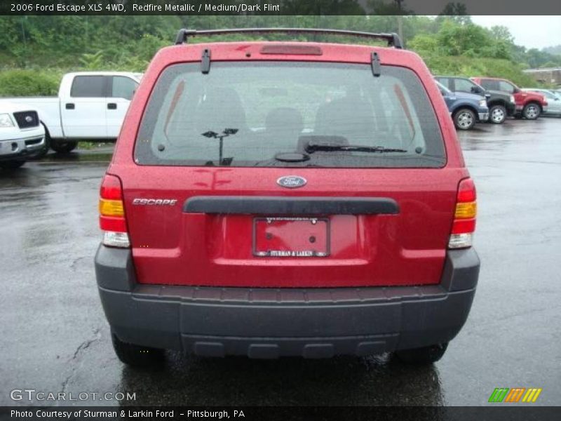 Redfire Metallic / Medium/Dark Flint 2006 Ford Escape XLS 4WD
