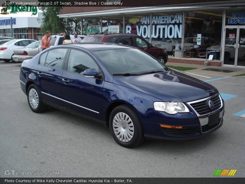Shadow Blue / Classic Grey 2007 Volkswagen Passat 2.0T Sedan