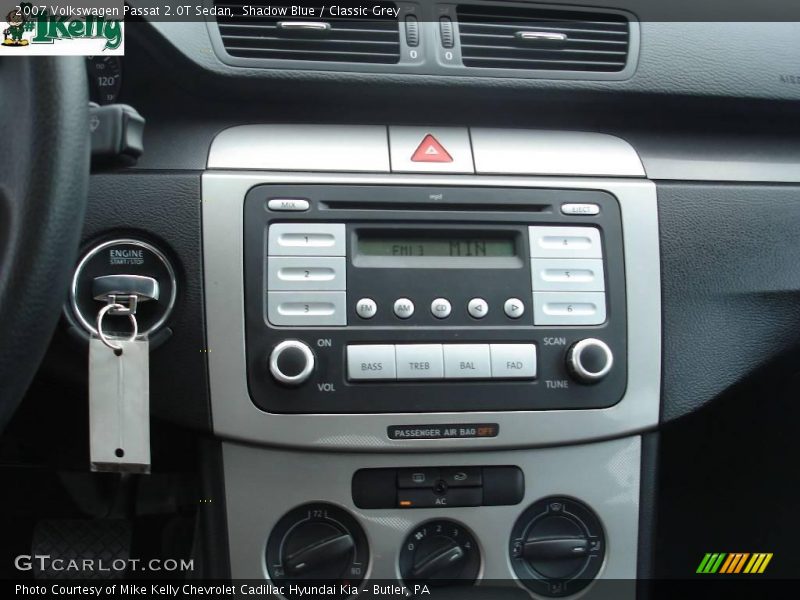 Shadow Blue / Classic Grey 2007 Volkswagen Passat 2.0T Sedan