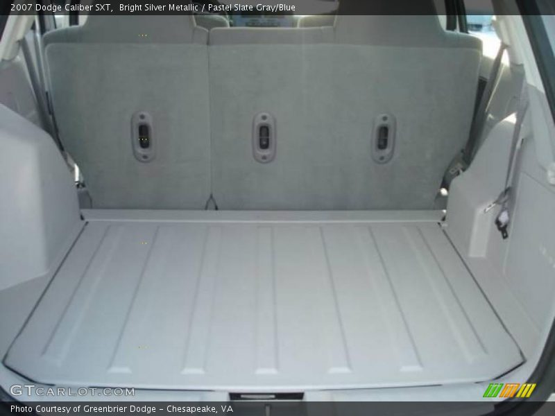 Bright Silver Metallic / Pastel Slate Gray/Blue 2007 Dodge Caliber SXT