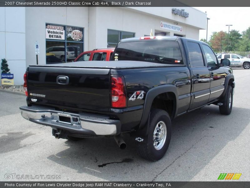 Black / Dark Charcoal 2007 Chevrolet Silverado 2500HD Classic Crew Cab 4x4