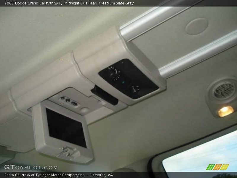 Midnight Blue Pearl / Medium Slate Gray 2005 Dodge Grand Caravan SXT