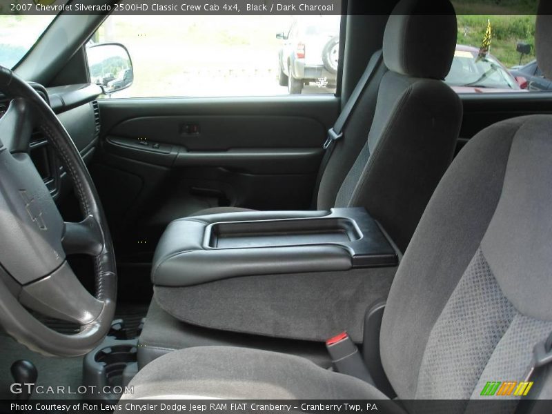 Black / Dark Charcoal 2007 Chevrolet Silverado 2500HD Classic Crew Cab 4x4
