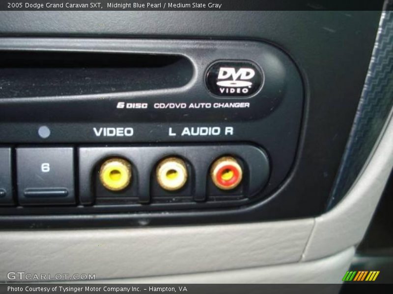 Midnight Blue Pearl / Medium Slate Gray 2005 Dodge Grand Caravan SXT