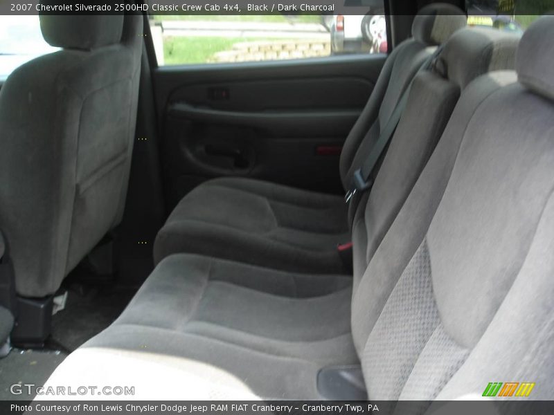 Black / Dark Charcoal 2007 Chevrolet Silverado 2500HD Classic Crew Cab 4x4