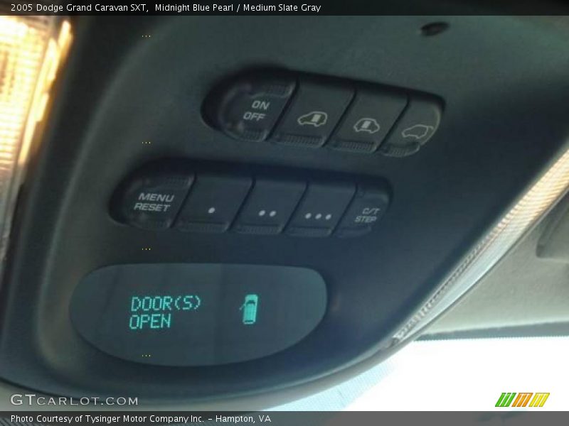 Midnight Blue Pearl / Medium Slate Gray 2005 Dodge Grand Caravan SXT
