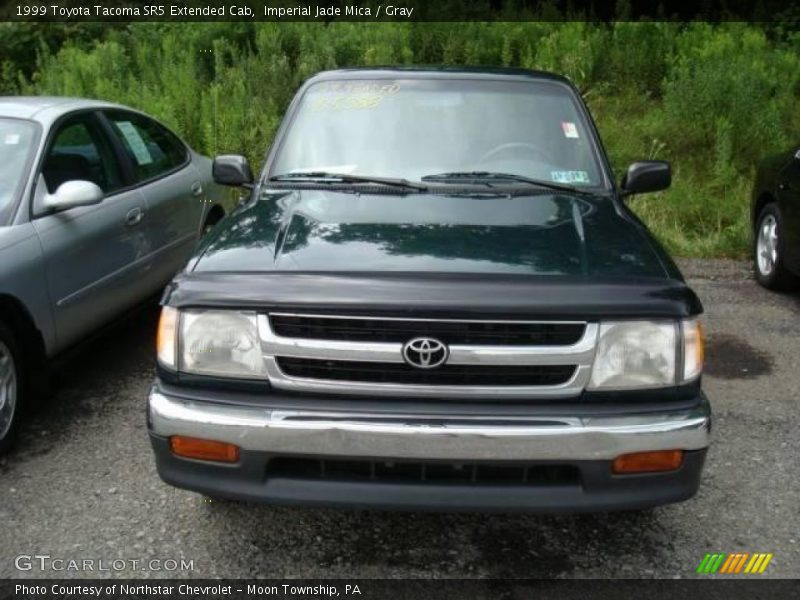 Imperial Jade Mica / Gray 1999 Toyota Tacoma SR5 Extended Cab