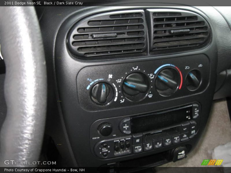Black / Dark Slate Gray 2001 Dodge Neon SE