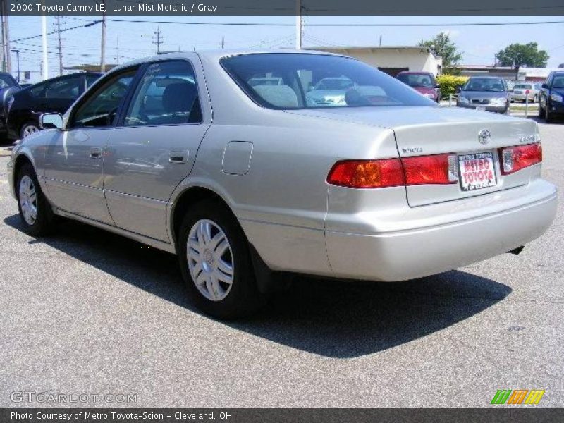 Lunar Mist Metallic / Gray 2000 Toyota Camry LE