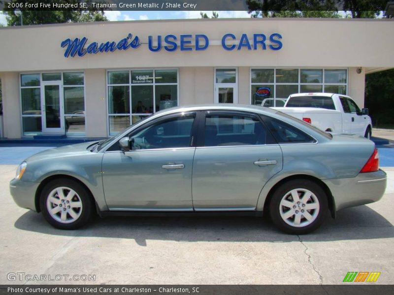 Titanium Green Metallic / Shale Grey 2006 Ford Five Hundred SE